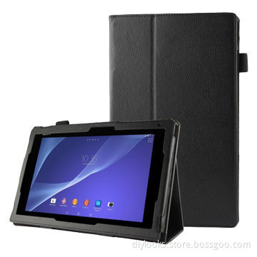 Leather Case with Holder for Sony Xperia Tablet Z2 10.1